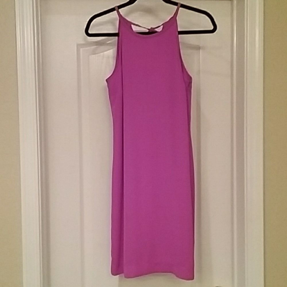 Banana Republic fuscia dress